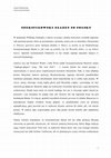 Research paper thumbnail of Szekspirowski błazen po polsku