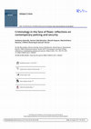 Research paper thumbnail of Criminology in the face of flows- refle... on contemporary policing and security.pdf