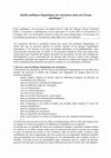 Research paper thumbnail of Quelles politiques linguistiques des entreprises dans une Europe plurilingue ?