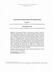 Research paper thumbnail of Construction of Islamic Human Development Index