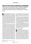 Research paper thumbnail of (2016) "Dios es lo más": jóvenes musulmanes e islamofobia