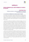 Research paper thumbnail of Generar inteligencia para vender inteligencia. La empresa de servicios.