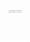 Research paper thumbnail of CUESTA DOMINGO, Mariano; REBOK, Sandra (ed.), Alexander von Humboldt. La estancia en España y su viaje americano. Madrid: Real Sociedad Geográfica, CSIC, 2008.