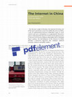 Research paper thumbnail of Ivan Franceschini The Internet in China A Conversation with Gianluigi Negro