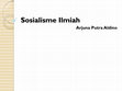 Research paper thumbnail of Sosialisme Ilmiah.pdf