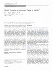 Research paper thumbnail of Identity Formation in Adolescence - Change or Stability - Klimstra et al 2010.pdf