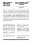 Research paper thumbnail of Loisir et intégration des nouveaux arrivants : état des connaissances scientifiques