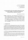 Research paper thumbnail of La refundición del Reglamento Bruselas II bis:  De nuevo sobre la función del Derecho internacional privado europeo