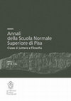 Research paper thumbnail of Variations on a theme by Avicenna in al-Ġazālī's 'Maqāṣid al-falāsifa', Annali della Scuola Normale Superiore di Pisa, Classe di Lettere e Filosofia, 10/2 (2018), pp. 359-382