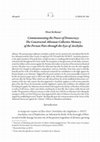 Research paper thumbnail of Commemorating the Power of Democracy: The Constructed Athenian Collective Memory of the Persian Wars through the Eyes of Aeschylus