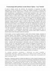 Research paper thumbnail of Fenomenologia dello spiritismo secondo Simona Cigliana - Luca Valentini.doc