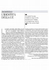 Research paper thumbnail of L'identità della UE, «La Repubblica» 4 settembre 2018