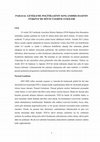 Research paper thumbnail of PARASAL GENİŞLEME POLİTİKASININ SONLANDIRILMASININ TÜRKİYE.docx