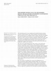 Research paper thumbnail of THE MODERN WOMAN VIS-À-VIS THE MODERN HOUSE: THE HALLMARKS OF MODERN NATIONHOOD THROUGH THE 1920s-1940s IRAN