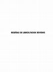 Research paper thumbnail of Book Reviews / Reseñas de libros (25/2018)