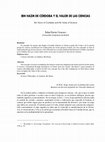 Research paper thumbnail of Rafael Ramón Guerrero, Ibn Hazm de Córdoba y el valor de las ciencias