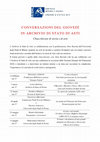 Research paper thumbnail of Conversazioni del giovedì in Archivio di Stato di Asti_CS.pdf