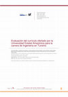 Research paper thumbnail of Evaluación del currículo ofertado por la Universidad Estatal Amazónica para la carrera de Ingeniería en Turismo