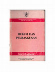 Research paper thumbnail of Hukum dan Pembangunan