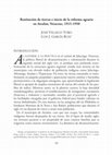 Research paper thumbnail of Restitución de tierras e inicios de la reforma agraria en  Atzalan, Veracruz, 1915-1950.