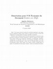 Research paper thumbnail of Economie du Document Numérique