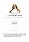 Research paper thumbnail of Saint Mary McKillop - A Saint for the Vast Horizon.pdf