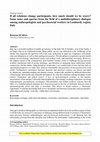 Research paper thumbnail of 2018. If all relations change participants, how much should we be worry? Some notes and queries from the field of a multidisciplinary dialogue among anthropologists and psychosocial workers in Lombardy region, Italy