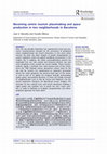 Research paper thumbnail of Becoming centre: tourism placemaking and space production in two neighborhoods in Barcelona