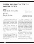 Research paper thumbnail of Review of Kelly Lytle Hernández, Migra! A History of the U.S. Border Patrol, Berkeley: University of California Press, 2010; Human Geography, Vol. 4, No. 3, 2011: 134-137.