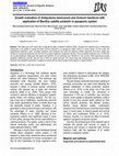 Research paper thumbnail of Growth evaluation of Ambystoma mexicanum and Ocimum basilicum with application of Bacillus subtilis probiotic in aquaponic system (María Guadalupe Huitzitl-López; María del Carmen Monroy-Dosta; Jorge Castro-Mejía; Gabriela Vázquez-Silva; Eduardo Maximiliano Chávez Serrano, 2018, 9(2): 93-98)