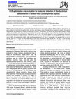 Research paper thumbnail of PCR optimization and evaluation for molecular detection of Renibacterium salmoninarum in rainbow trout (Oncorhynchus mykiss) (Mariela González-Rentería; Martha Rodríguez-Gutiérrez; María del Carmen Monroy-Dosta; Jesús Dámaso Bustamante-González; Cortes García Araceli, 2019, 10(1): 3-10)