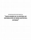 Research paper thumbnail of INDICADORES PARA UN SII.docx