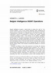 Research paper thumbnail of Belgian Intelligence SIGINT Operations.pdf