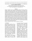 Research paper thumbnail of PENGONTROLAN SUHU AIR PADA KOLAM PENDEDERAN DAN PEMBENIHAN IKAN NILA BERBASIS ARDUINO