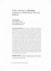 Research paper thumbnail of Laiko sakiniai su kuomet senojoje ir dabartinėje lietuvių kalboje / Time Clauses with kuomet in Old and Modern Lithuanian