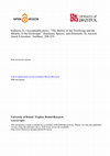 Research paper thumbnail of "THE HORROR OF THE TERRIFYING AND THE HILARITY OF THE GROTESQUE": DAIMONIC SPACES-AND EMOTIONS-IN ANCIENT GREEK LITERATURE ESTHER EIDINOW