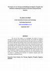 Research paper thumbnail of The Impact of a Fun Therapy and Modifying the Negative Thoughts and Attitudes in Reducing the Anxiety of the Exam among University Students