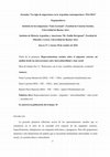 Research paper thumbnail of Representaciones sociales sobre el migrante externo: un análisis desde las intersecciones entre interculturalidad y clase social