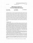 Research paper thumbnail of Dimensional Analysis of UVGI Air Disinfection Systems