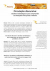 Research paper thumbnail of Circulação discursiva: desafios metodológicos para compreender as interações entre jornais e leitores