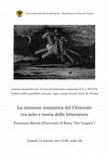 Research paper thumbnail of La ricezione romantica del Chisciotte, tra mito e teoria della letteratura