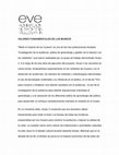 Research paper thumbnail of VALORES FUNDAMENTALES DE LOS MUSEOS