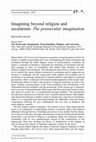 Research paper thumbnail of Review in Postcolonial Studies of The Postsecular Imagination