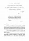 Research paper thumbnail of OLLOGADOS -VOLUME XXII -2008 ACTES DE LA SOCIÉTÉ BELGE D'ETUDES CELTIQUES LES SAINTS "ARTHURIENS" -Hagiographie celto- latine et littérature médiévale