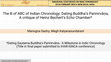 Research paper thumbnail of The B of ABC of Indian Chronology: Dating Buddha’s Parinirvāṇa,  A critique of Heinz Bechert’s Echo Chamber