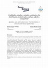 Research paper thumbnail of Cualidades, estados y estados resultantes: Su distribución en derivados con base adjetiva compartida