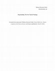 Research paper thumbnail of Deep Reading: The New Natural Theology, 2010