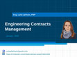 Research paper thumbnail of Engineering Contracts Management