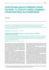 Research paper thumbnail of Pyrotechnologická zařízení z 1. poloviny 13. století v areálu komendy johanitského řádu na Starém Brně/ Pyrotechnologic deVices from the first half of 13th century in district of commendam of order of st. John at old Brno