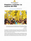 Research paper thumbnail of Engaños y traición: La muerte del PRD